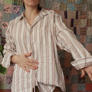 Pattern Striped Shirt